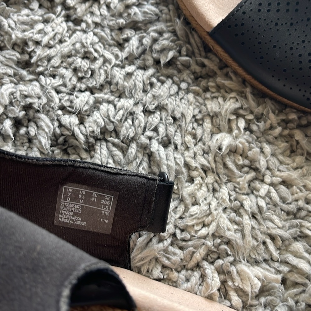 Clark’s summer Sandal black - Picture 7 of 8